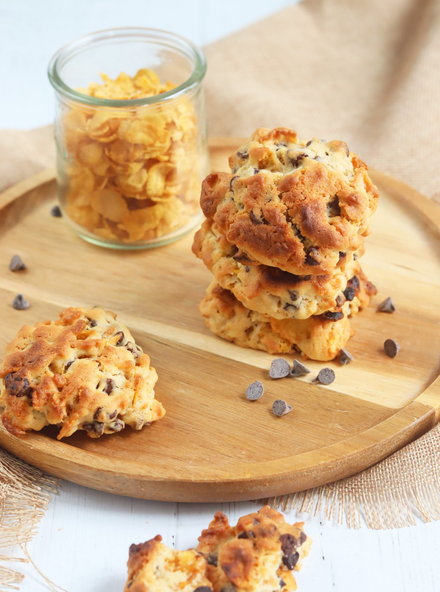 Recette Cookies corn flakes