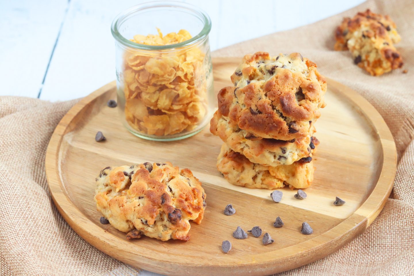 Recette Cookies corn flakes