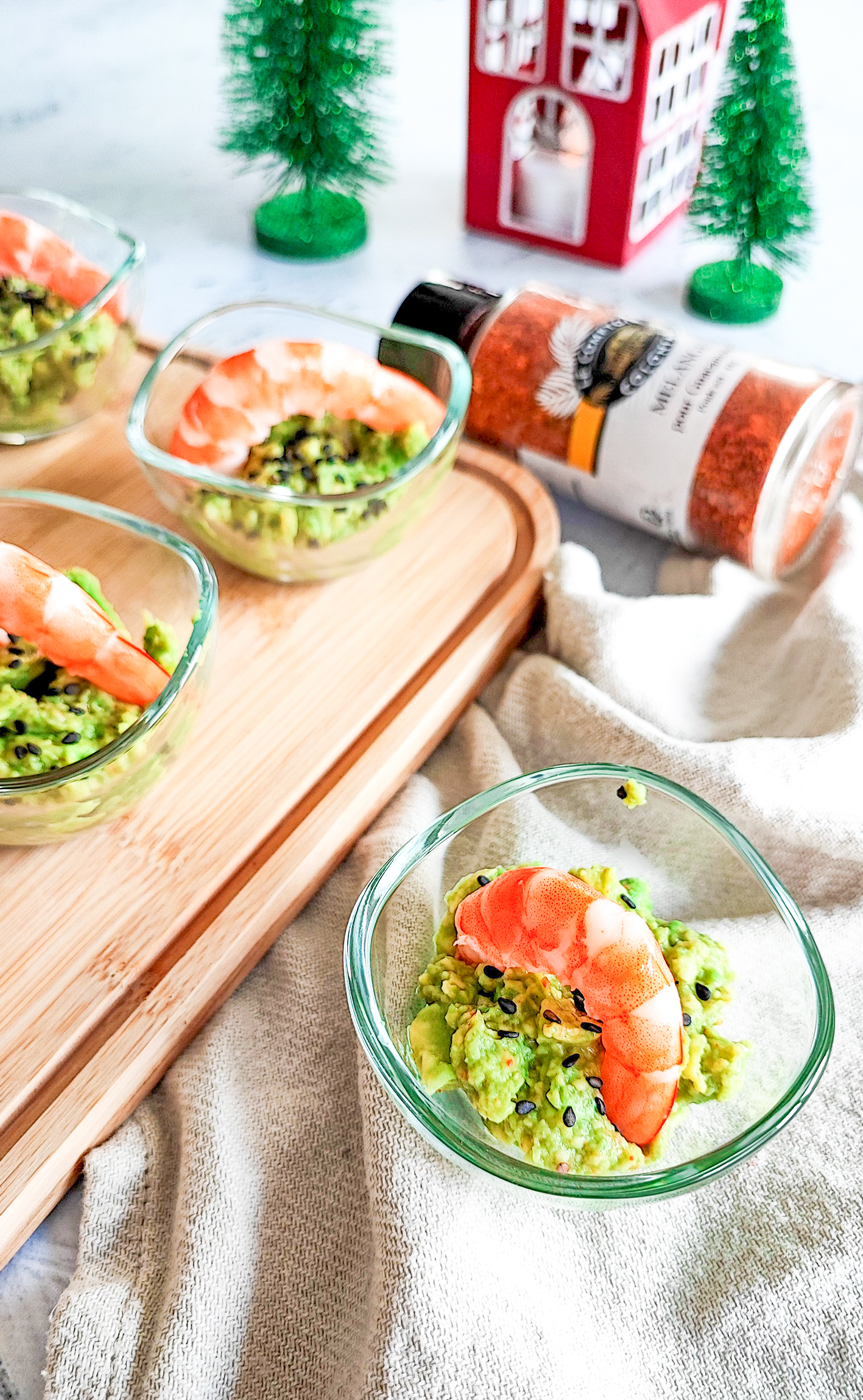 Recette Verrine avocat crevettes