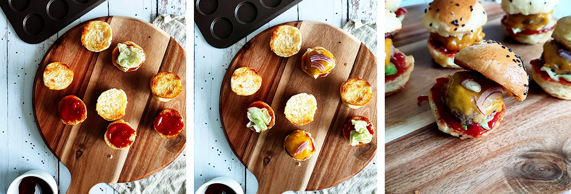 Recette Mini burger