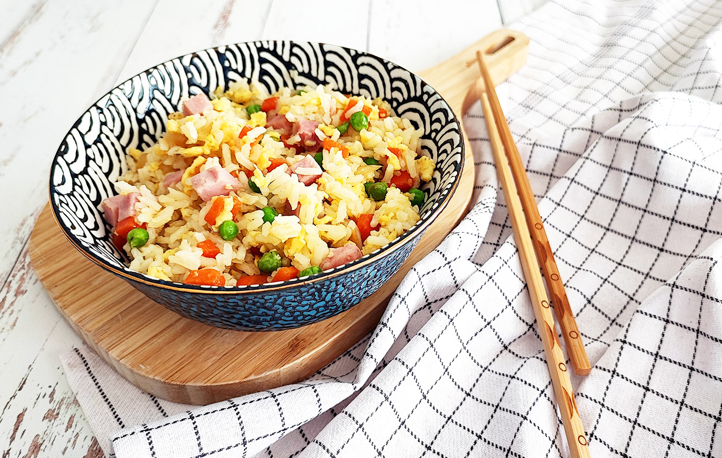 Recette classique : Riz cantonais