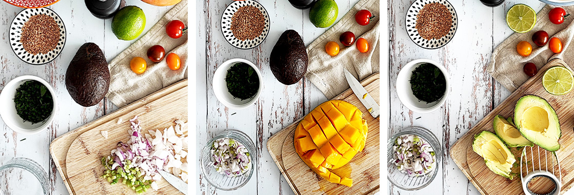 Recette salade avocat crevette