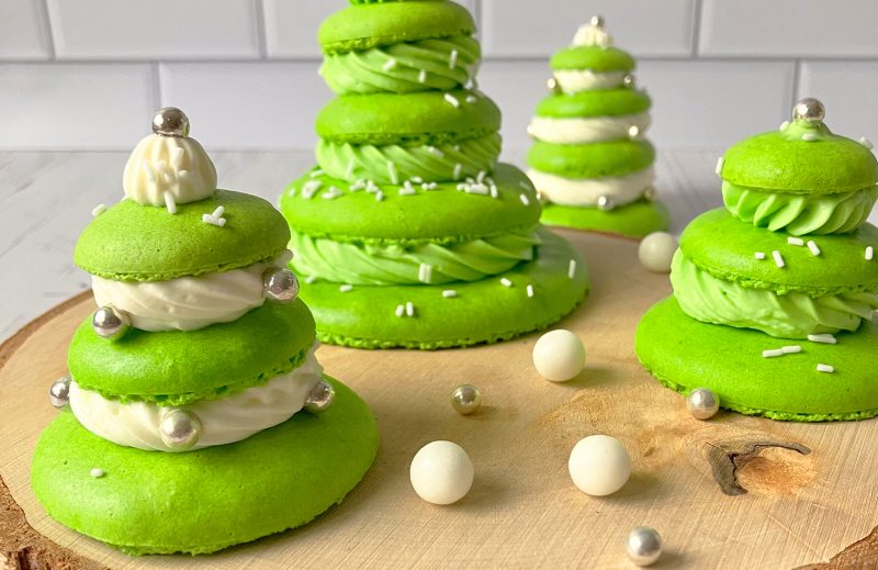 Recette de Macarons Sapins